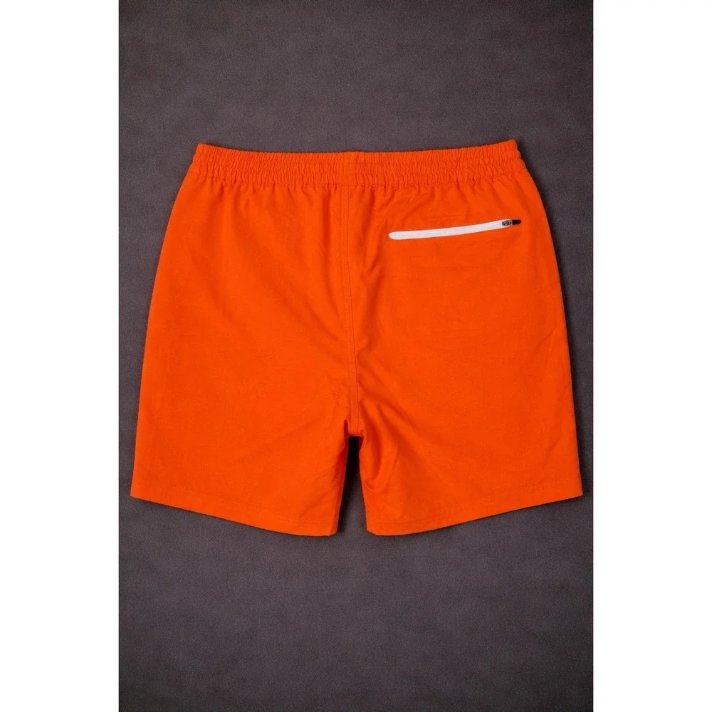 OUTERKNOWN Orange Nomadic Volley Board Shorts Trunks Men's M Beach Coastal NWT‎